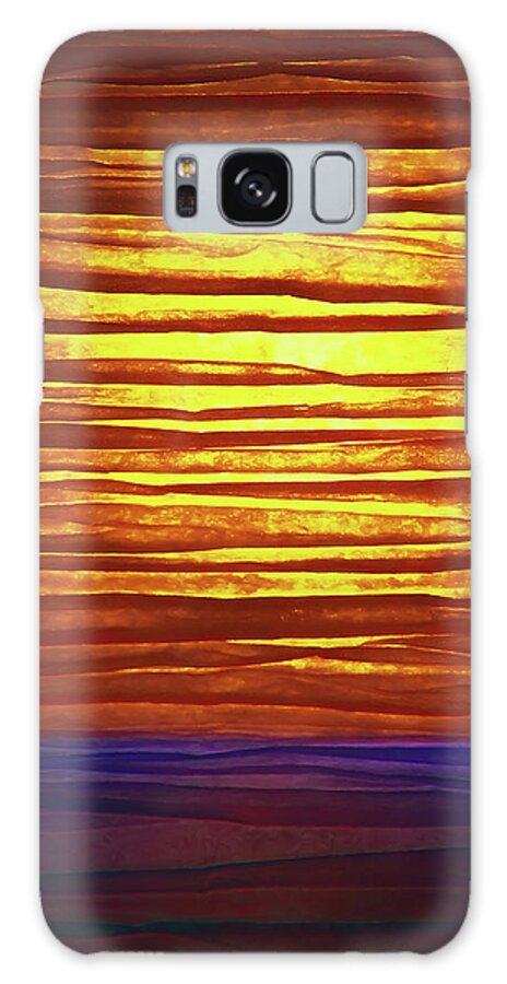 Sun Galaxy Case featuring the photograph Paper Sunrise by Scott Norris