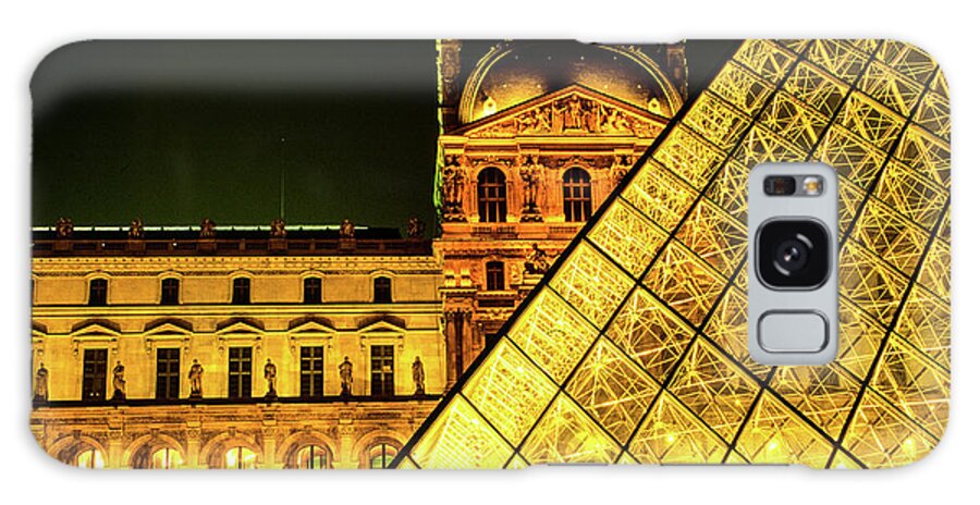 Louvre Galaxy Case featuring the photograph Past And Present - Louvre Museum, Paris, France by Earth And Spirit