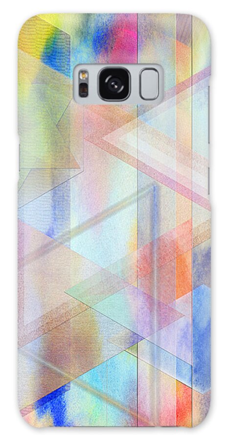 Pastoral Moment Galaxy Case featuring the digital art Pastoral Moment by Studio B Prints