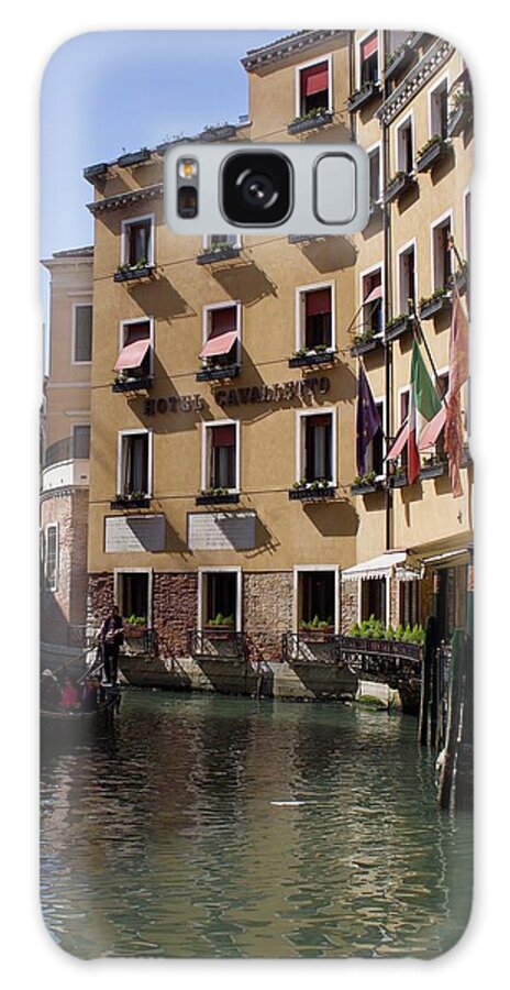 Gondola Ride Galaxy Case featuring the photograph Peaceful afternoon in Venice. by Yvonne M Smith