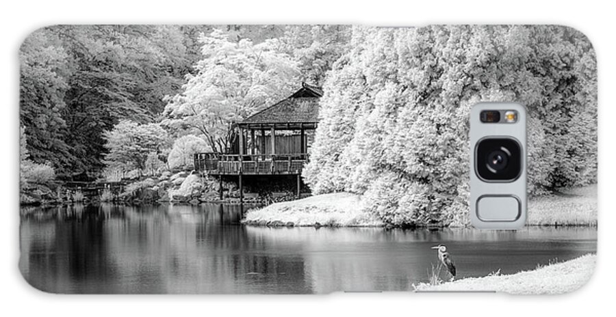 Brookside Gardens Galaxy Case featuring the photograph Peaceful morning - IR by Izet Kapetanovic