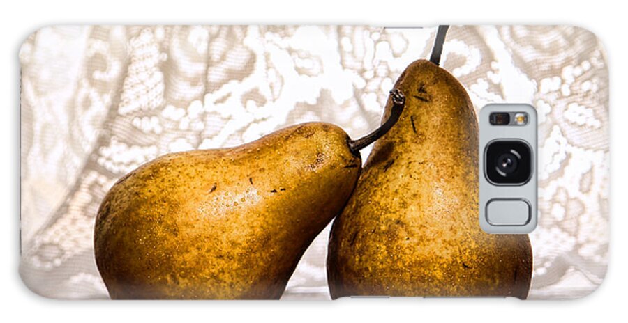 Pears Galaxy Case featuring the photograph Pear Still Life by Olivier Le Queinec