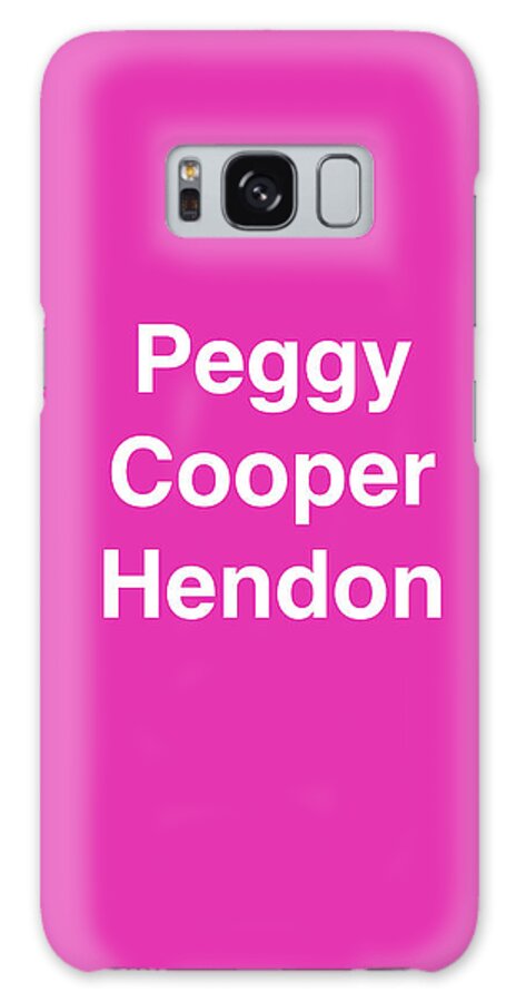 Art Peggy Cooper Hendon Peggy-cooper.com Galaxy Case featuring the digital art Peggy Cooper Logo by Peggy Cooper-Hendon