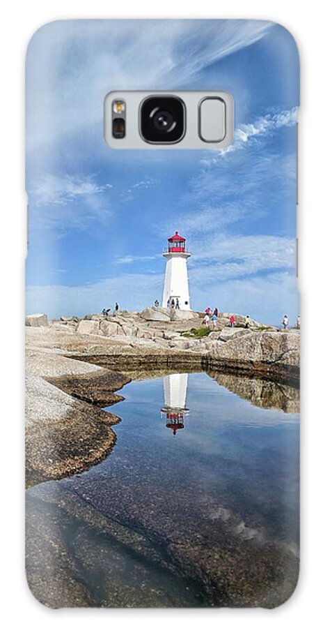 Peggy's Cove Galaxy Case featuring the photograph Peggy's Cove Midday by Yvonne Jasinski