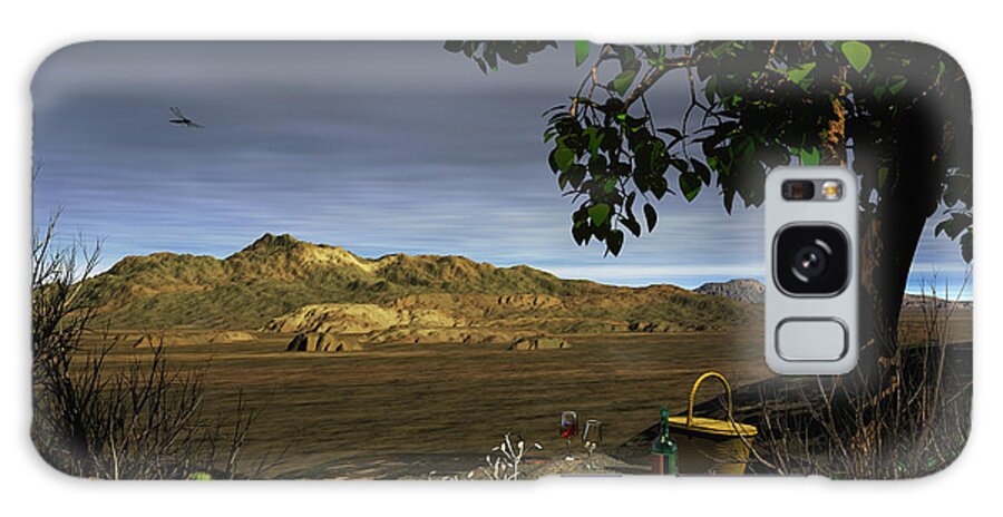 Digital Art Galaxy Case featuring the digital art Perfect Day In Big Bend by Brian Jay