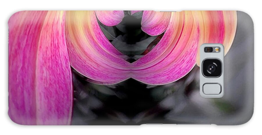 Flowers Fauna Close Up Minimalism Galaxy Case featuring the photograph Petal by S J Bryant