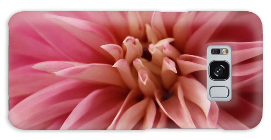 Dahlia Galaxy Case featuring the photograph Pink Invasion by Sally Bauer