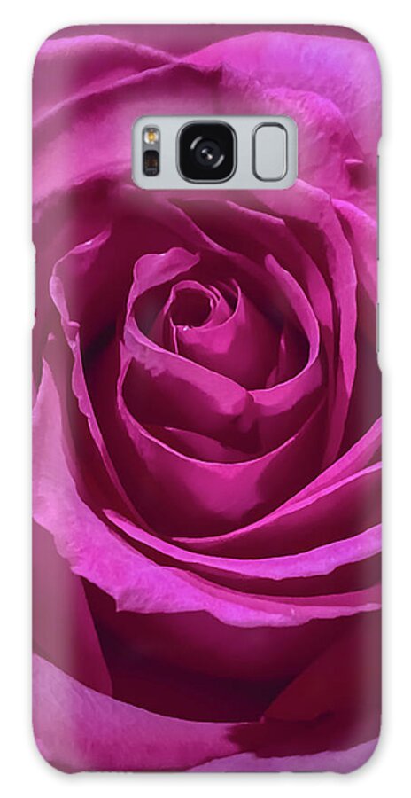 Pink Galaxy Case featuring the photograph Pink Rose by Anamar Pictures