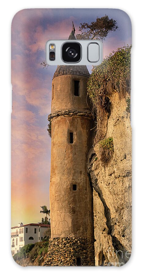 Pirate Tower Galaxy Case featuring the photograph Pirate Tower, Victoria Beach, Laguna Beach by Abigail Diane Photography