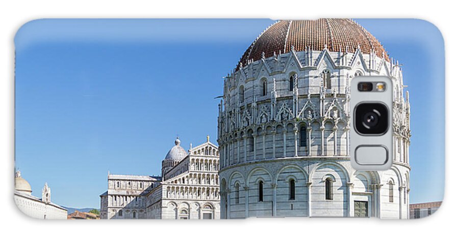 Pisa Galaxy Case featuring the photograph Pisa Baptistery by Andrew Lalchan