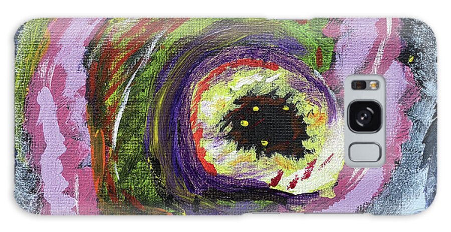 Planets Galaxy Case featuring the painting Planet Vortex by David Feder