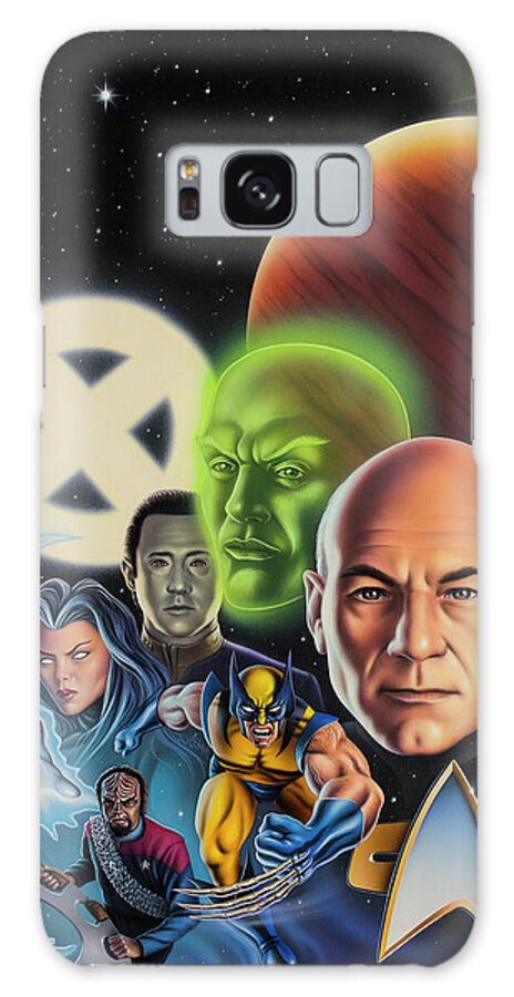 Star Trek Galaxy Case featuring the painting Planet X by Jerry LoFaro