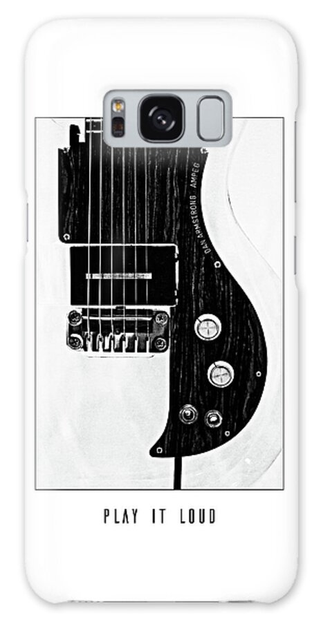 Guitar Galaxy Case featuring the photograph Play It Loud by Carmen Kern