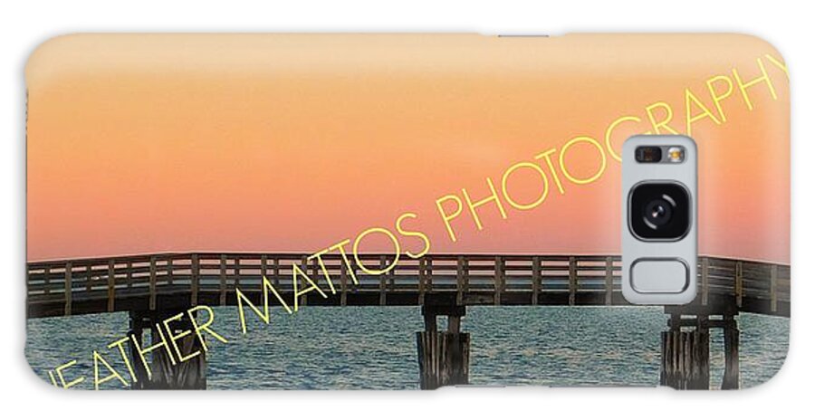 Cape Cod Galaxy Case featuring the photograph Plymouth Jetty by Heather M Photography