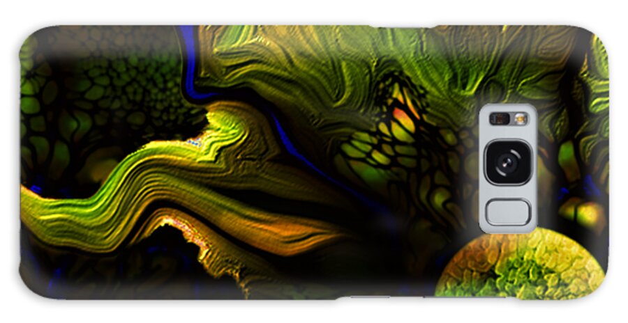 Pollens Youthful Spring Galaxy Case featuring the digital art Pollens Youthful Spring 6 by Aldane Wynter