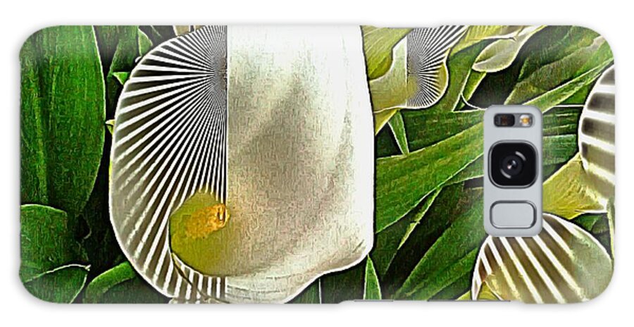 Calla Lily Galaxy Case featuring the photograph Pop Art Calla by Sea Change Vibes