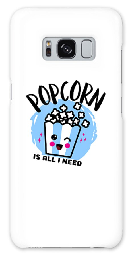Popcorn Galaxy Case featuring the digital art Popcorn by Me