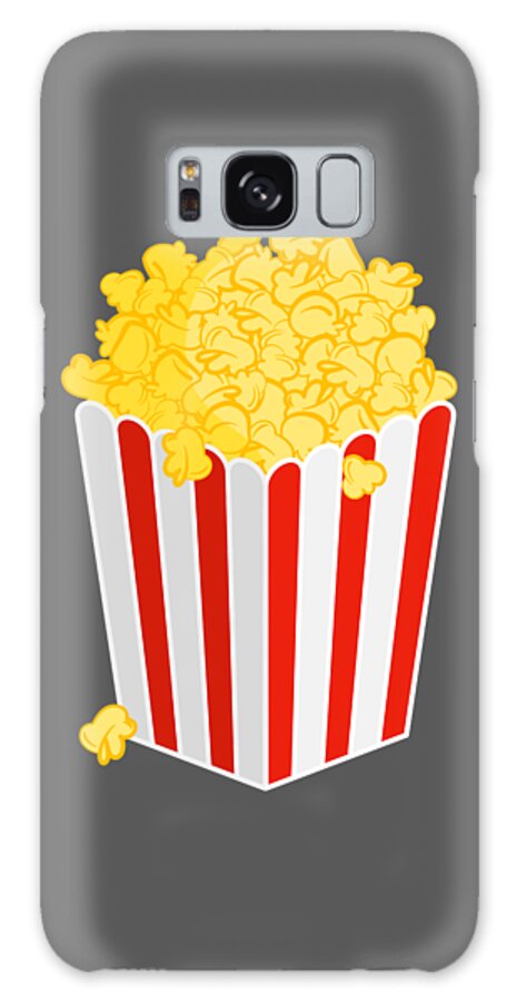 Popcorn Galaxy Case featuring the digital art Popcorn Vector Icon by THP Creative