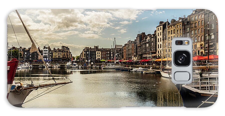 Honfleur Galaxy Case featuring the photograph Port of Honfleur, Normandy, France by Fabiano Di Paolo