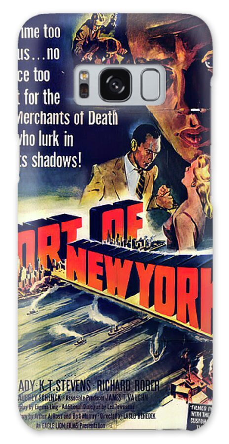 Synopsis Galaxy Case featuring the mixed media ''Port of New York'', 1949-b by Movie World Posters