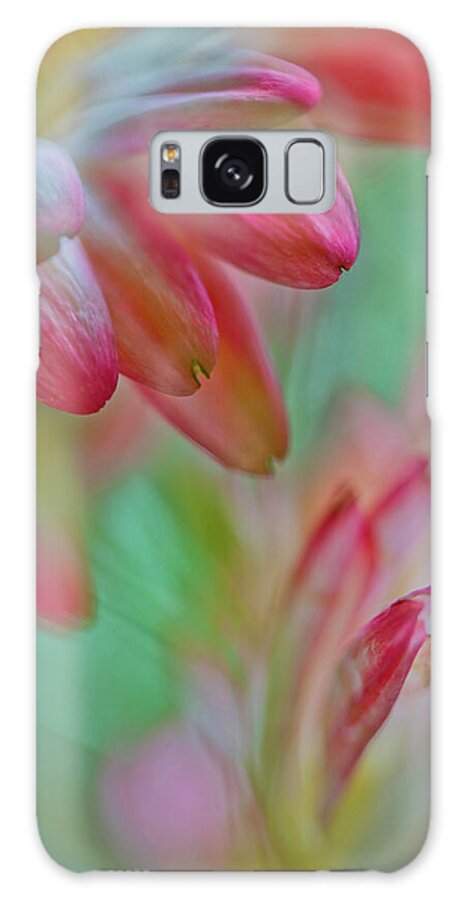 Artistic Abstract Photograph Galaxy Case featuring the photograph Pretty Petals by Az Jackson