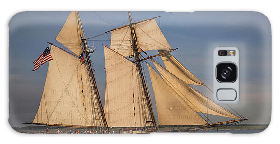 Tall Ship Galaxy Case featuring the photograph Pride of Baltimore II by Dale Kincaid