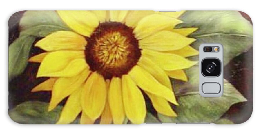 Still Life Galaxy Case featuring the painting Pure Sunshine SOLD by Susan Dehlinger