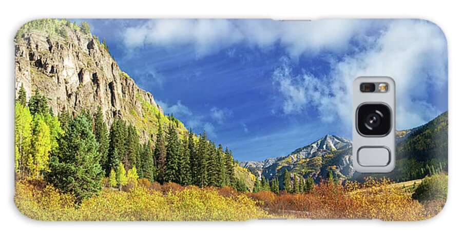 Rocky Mountains Galaxy Case featuring the photograph Put the World on Hold by Peg Runyan
