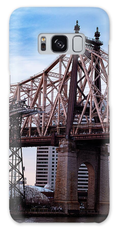 New York City Galaxy Case featuring the photograph Queensboro Bridge by Marlo Horne