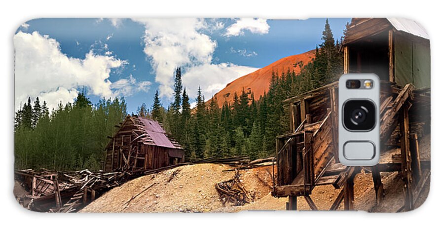 Colorado Galaxy Case featuring the photograph Red Mountain Mining - The Loader by Lana Trussell