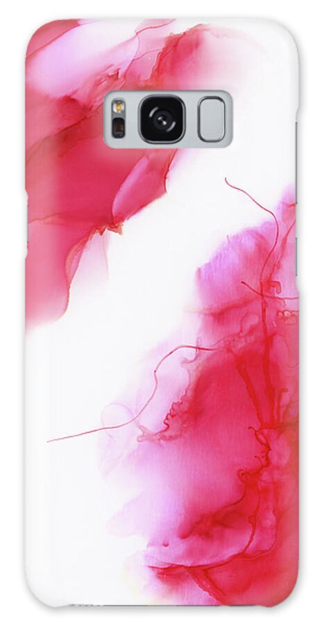 Alcohol Galaxy Case featuring the painting Red Path by KC Pollak