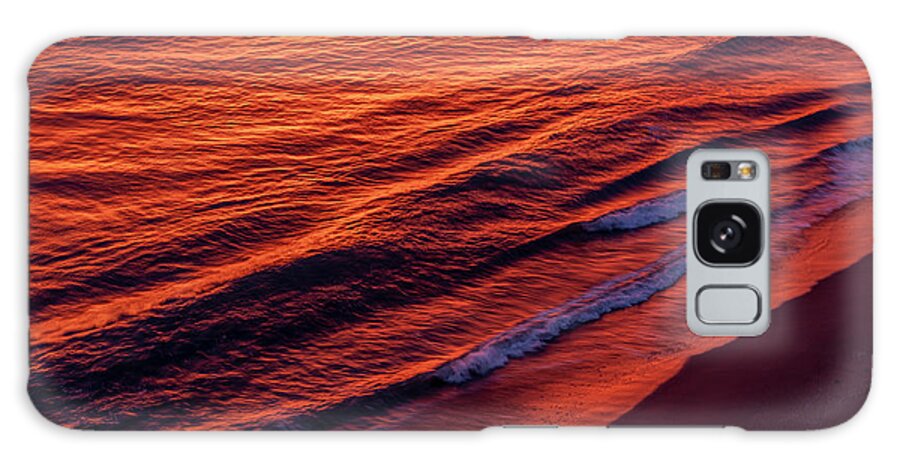 _mexico-mazatlan-area Galaxy Case featuring the photograph Red Sunset Mazatlan by Tommy Farnsworth