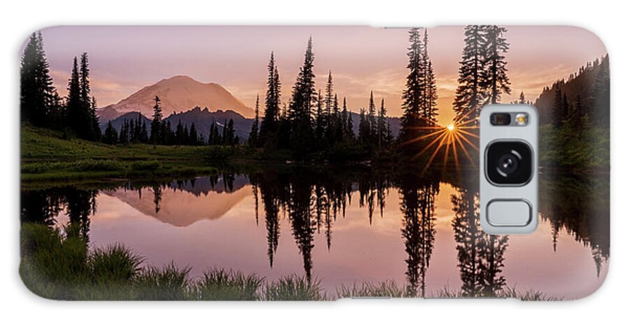 Mount Rainier Galaxy Case featuring the photograph Reflection at Lake Tipsoo by Arthur Oleary