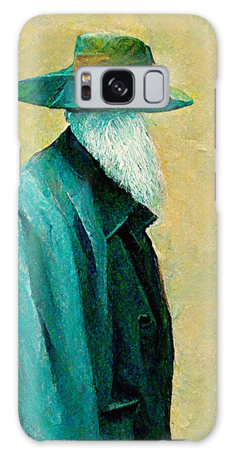 Rene Magritte Galaxy Case featuring the digital art Rene Magritte #2 by Craig Boehman