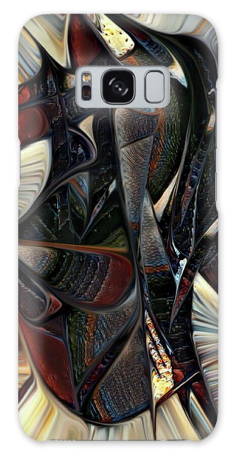 Wall Art Galaxy Case featuring the digital art Repose by Cepiatone Fine Art Callie E Austin