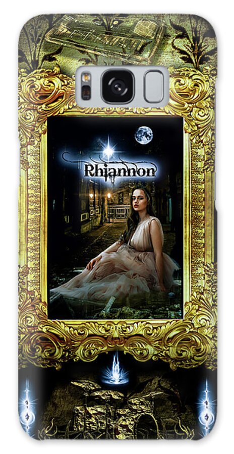 Fleetwood Mac Galaxy Case featuring the digital art Rhiannon by Michael Damiani