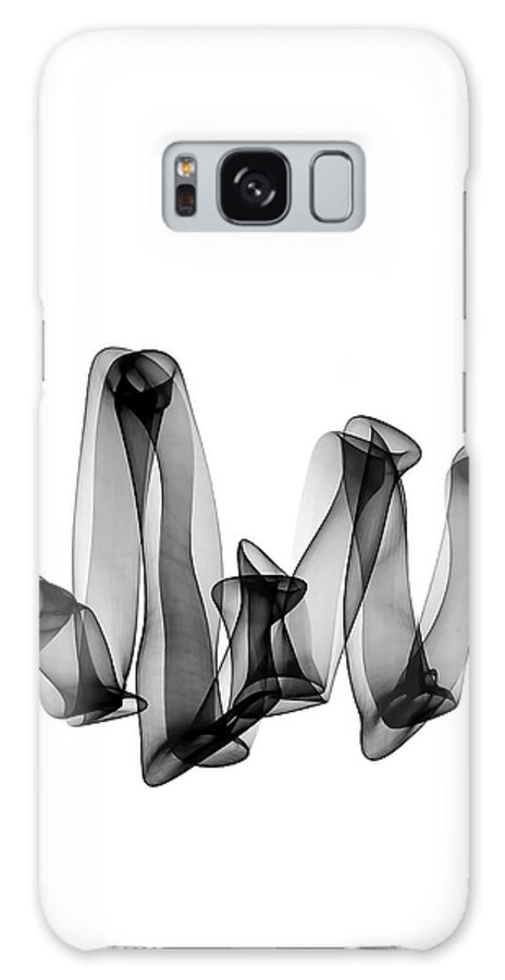Abstract Ribbon Galaxy Case featuring the digital art Rhybn by Susan Maxwell Schmidt