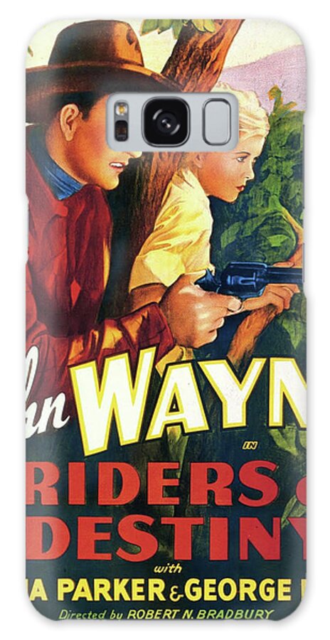 Riders Of Destiny Galaxy Case featuring the photograph Riders of Destiny, 1933 by Vintage Hollywood Archive