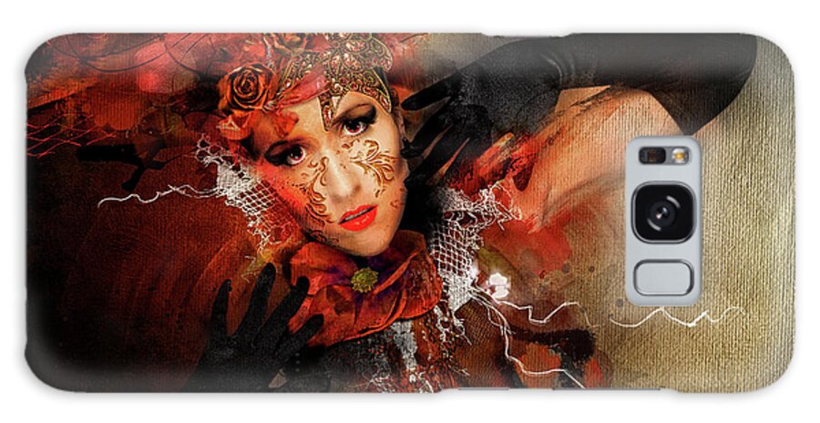 Portrait Galaxy Case featuring the digital art Rise Up by Merrilee Soberg
