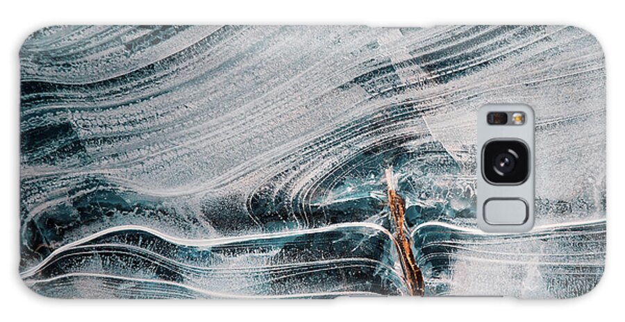 River Galaxy Case featuring the photograph River Ice III by Scott Norris