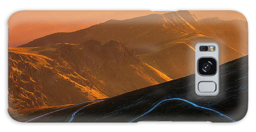 Balkan Mountains Galaxy Case featuring the photograph Road To Middle Earth by Evgeni Dinev