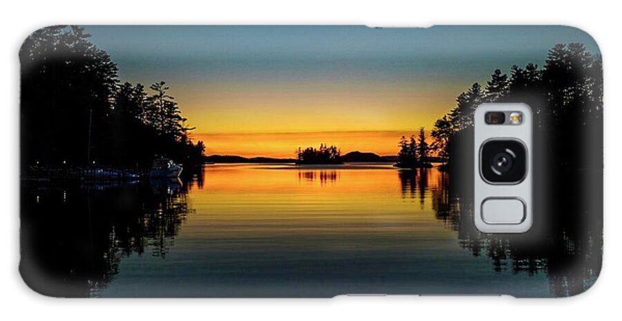  Galaxy Case featuring the photograph Robert's Cove Sunset by John Gisis