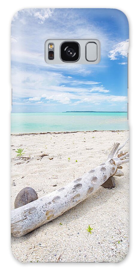 Driftwood Galaxy Case featuring the photograph Robinson Crusoe's Living Room by Becqi Sherman