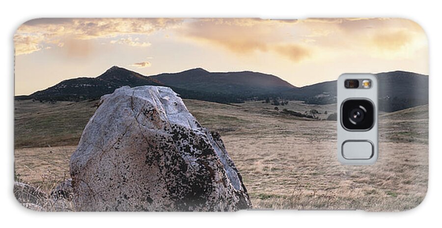 San Diego Galaxy Case featuring the photograph Rocks at Sunset in Cuyamaca Rancho State Park by William Dunigan