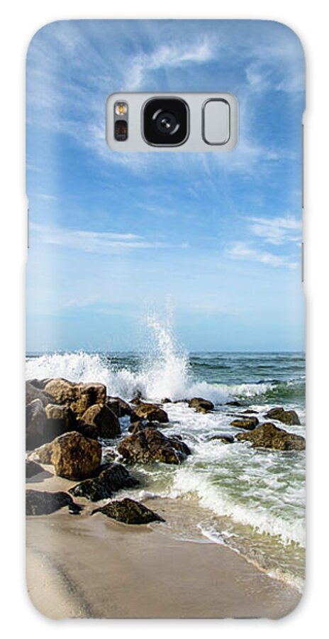 Rock Galaxy Case featuring the photograph Rocky Beach on the Gulf Coast by Beachtown Views