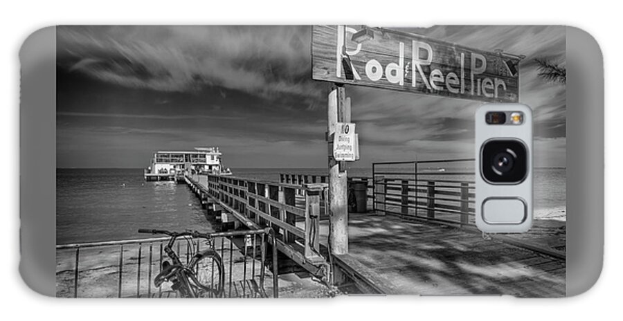Anna Maria Island Galaxy Case featuring the photograph Rod and Reel Pier by ARTtography by David Bruce Kawchak