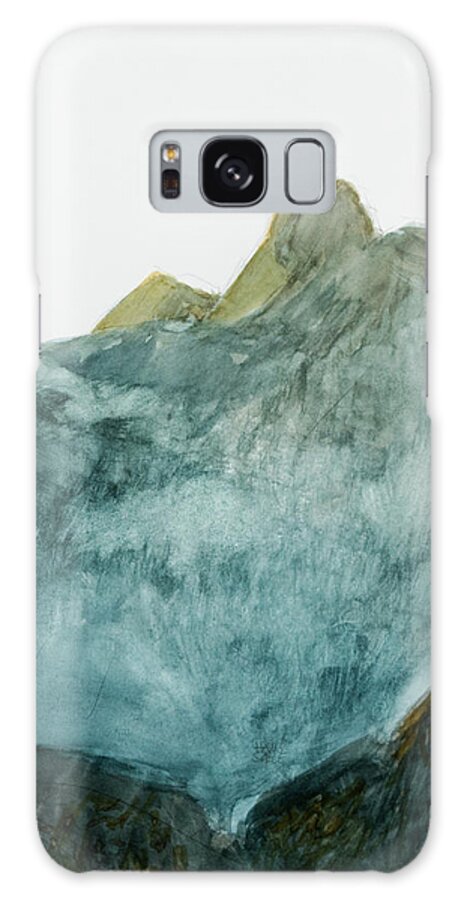 Norwegian Landscape Galaxy Case featuring the painting Romsdalshorn - my Fujiyama by Hans Egil Saele