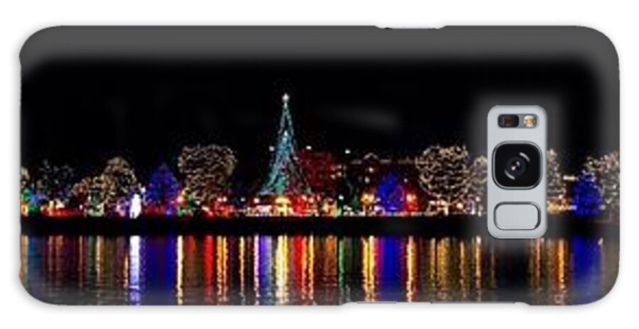 Lights Rotary La Crosse Riverside Park Galaxy Case featuring the photograph Rotary Lights 1 #3 by Phil S Addis
