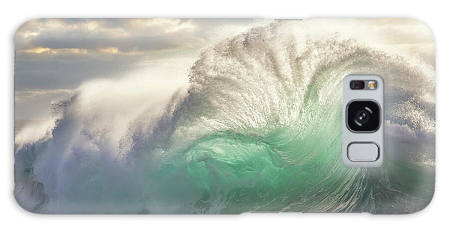 Rough Sea Galaxy Case featuring the photograph Rough sea 43 by Giovanni Allievi