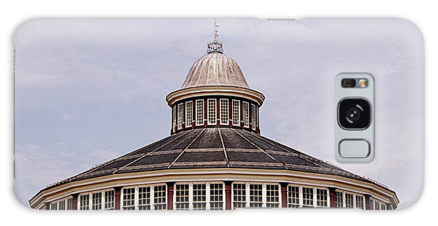 Skompski Galaxy Case featuring the photograph Roundhouse Architecture by Joseph Skompski
